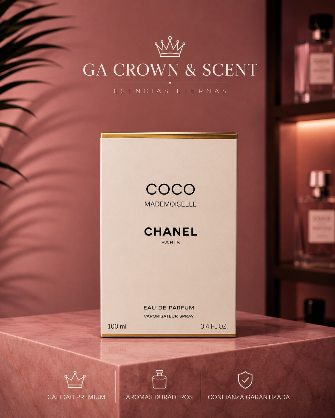 Chanel Coco Mademoiselle Eau de Parfum 100 ml – Fragancia Femenina